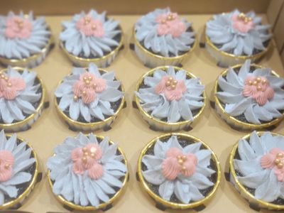 Cupcake Flowers- Blue sub image 2