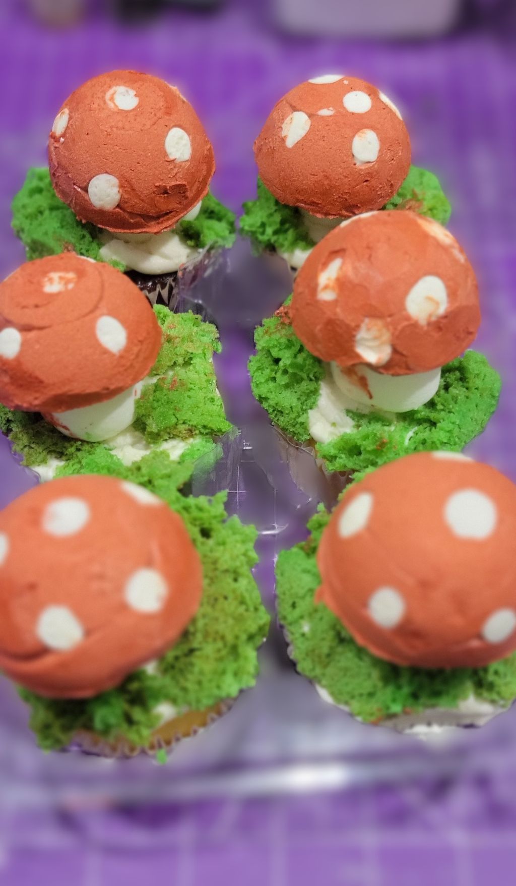 Garden Mushroom Cupcakes