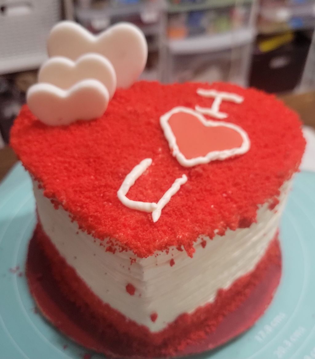 I love u cake