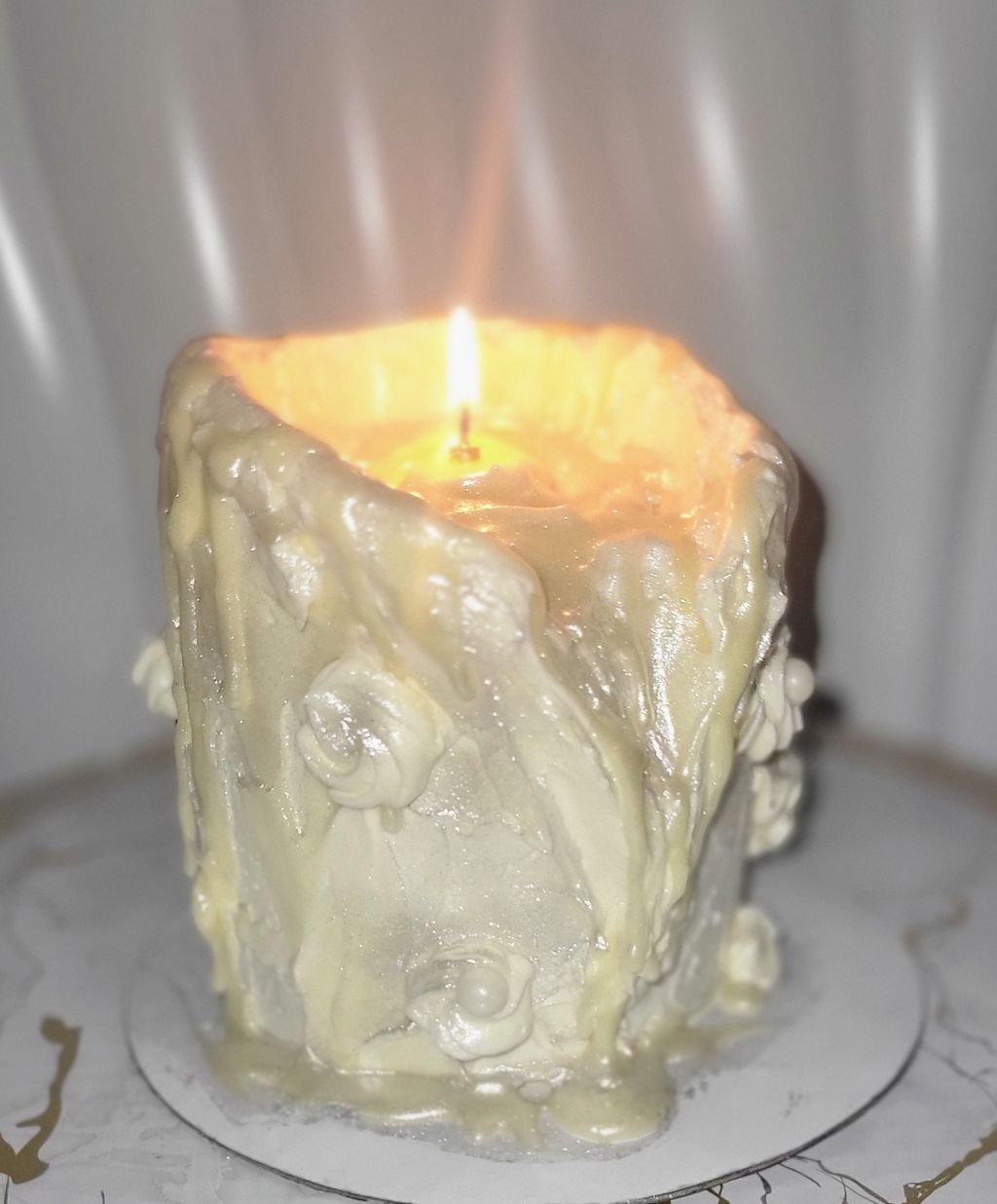 Edible Candlelight Cake