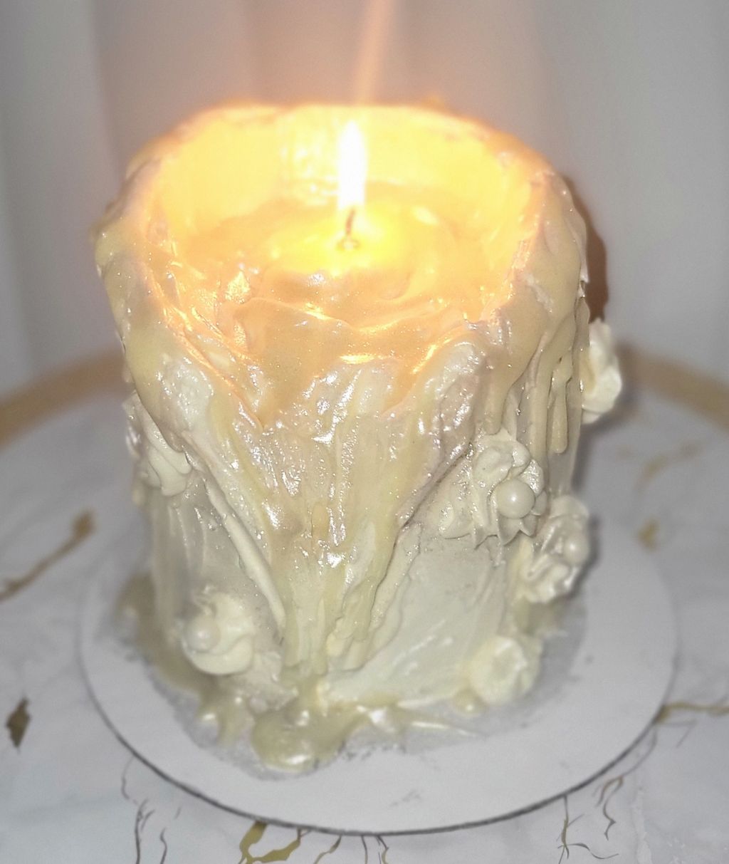 Edible Candlelight Cake