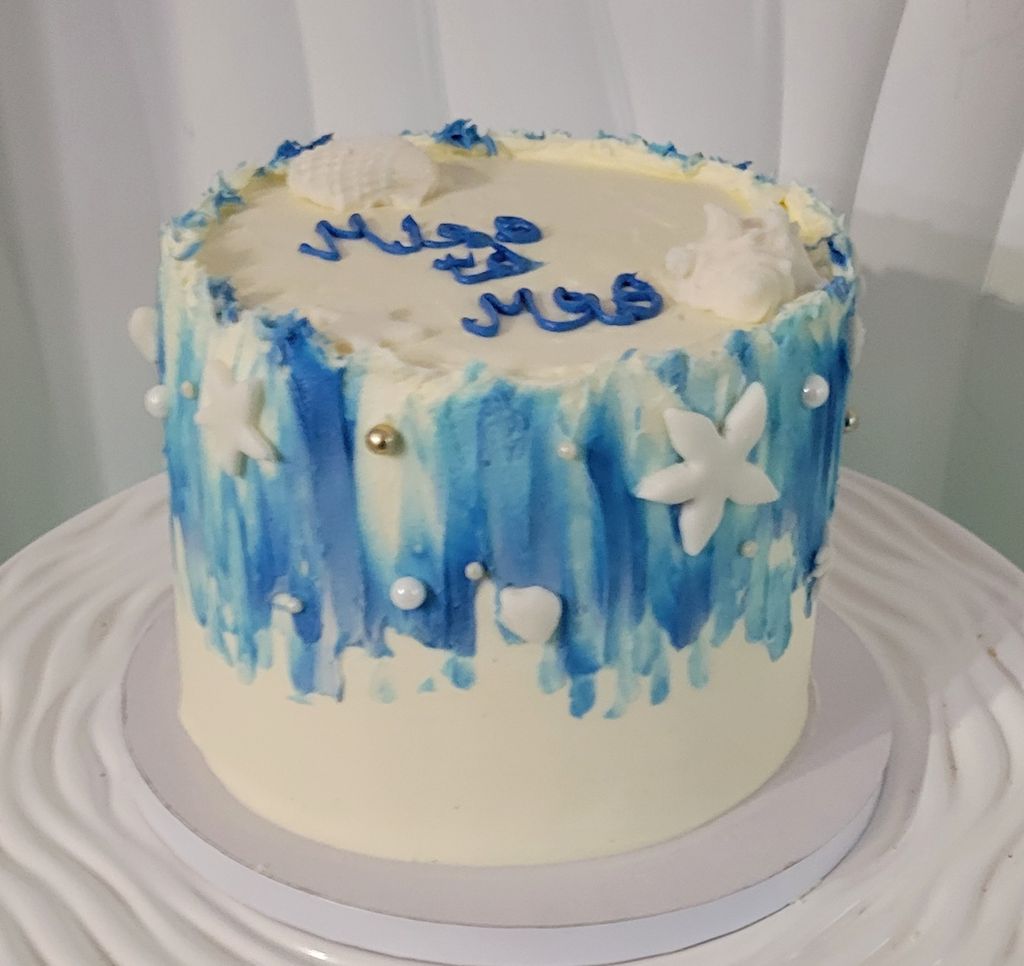 Blue inspired cakes