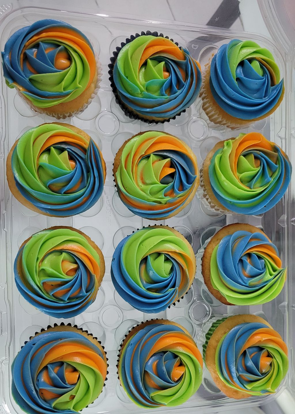 Minecraft cupcakes