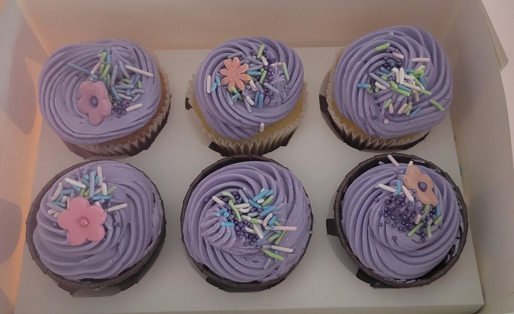 Cupcake Flowers- Multi
