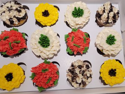 Cupcake Flowers- Yellow sub image 2
