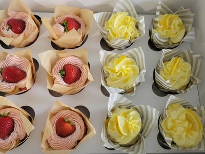 Lemon and Strawberry Cupcakes  sub image 1