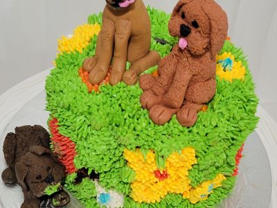 Doggy feature cake sub image 1