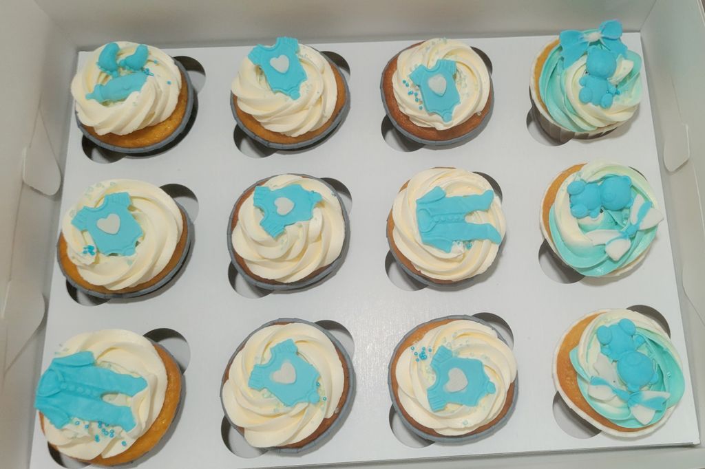 It's a Boy! Baby Shower Cupcakes