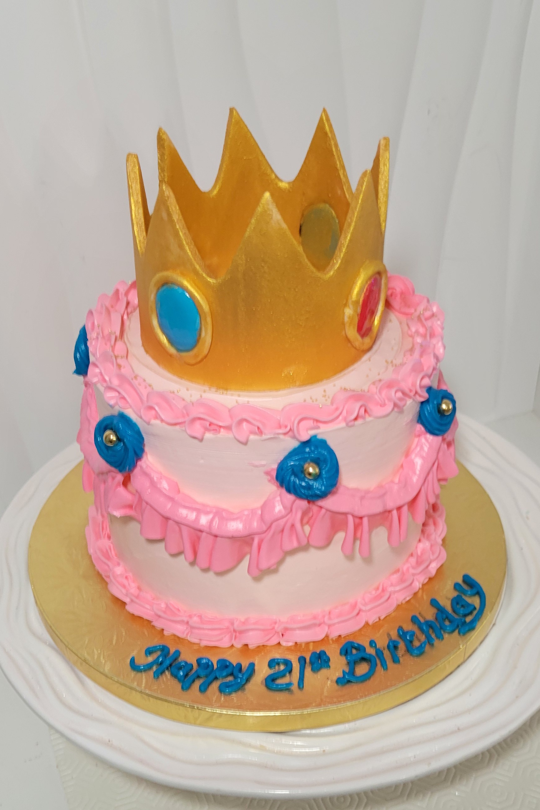 Princess Peach - Super Mario Bros. Cake