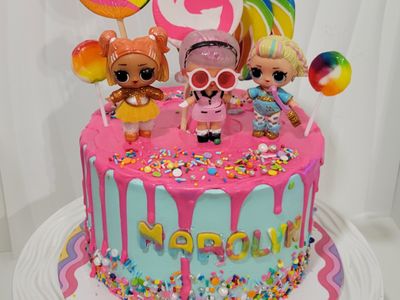 L.O.L Dolls cake sub image 1