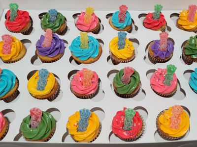 "Sour Patch Kids"- mini cupcakes sub image 1