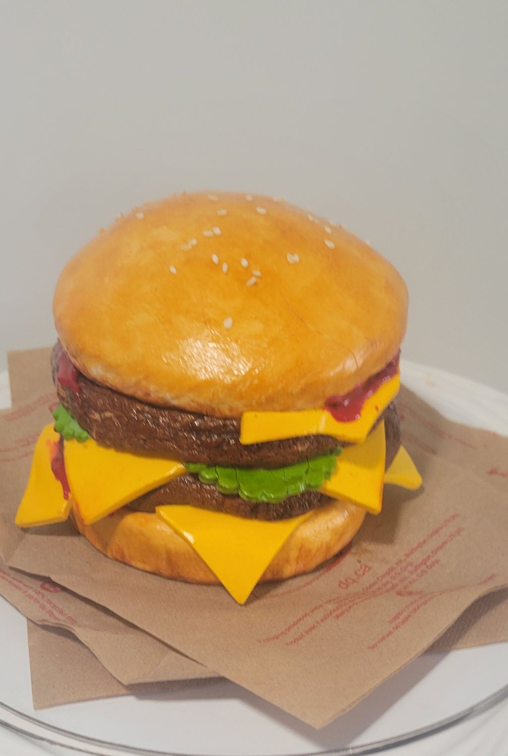 Is It Cake? Realistic Cheeseburger Cake