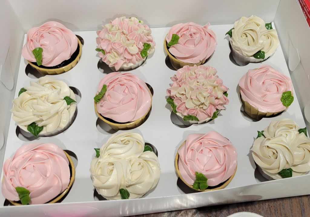 Blush Bloom Cupcake Collection