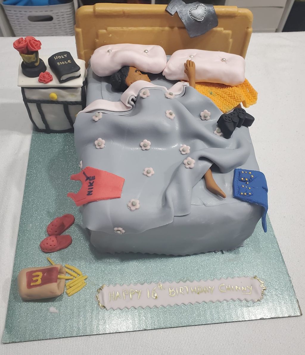 Sleepy Head 16th B-Day Cake