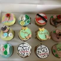 Elegant Retirement Cupcake Collection