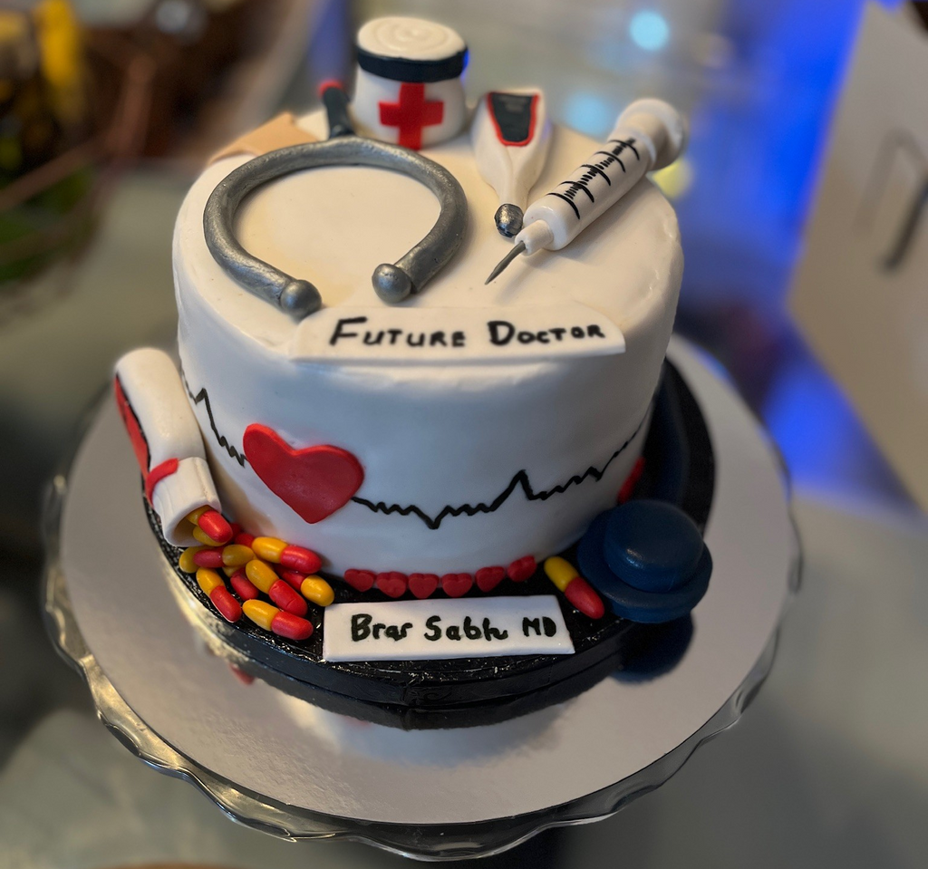 Doctor Graduation Cake