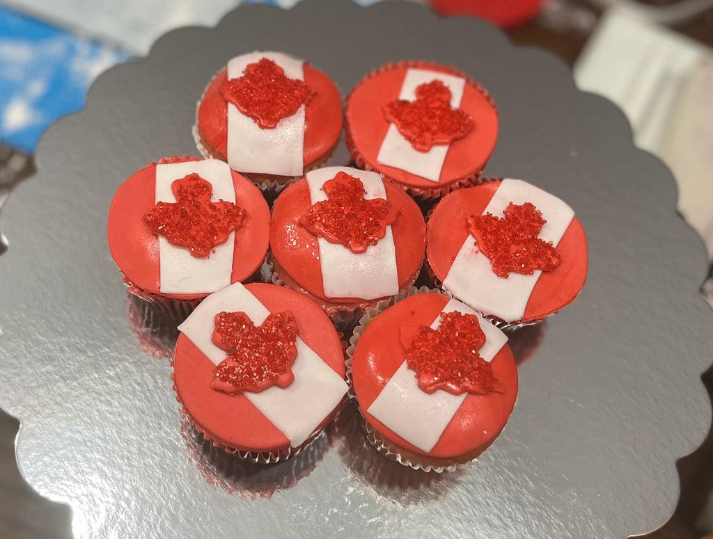 Canada Day Cupcake 23