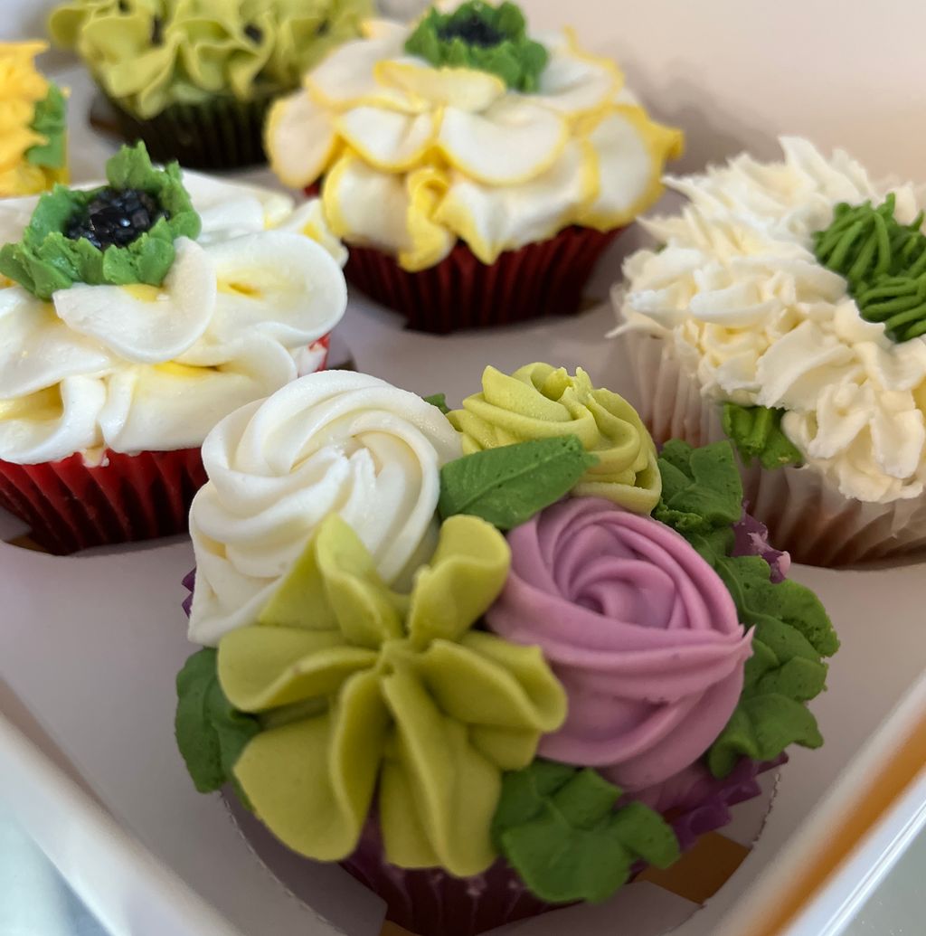 Flower Cupcakes