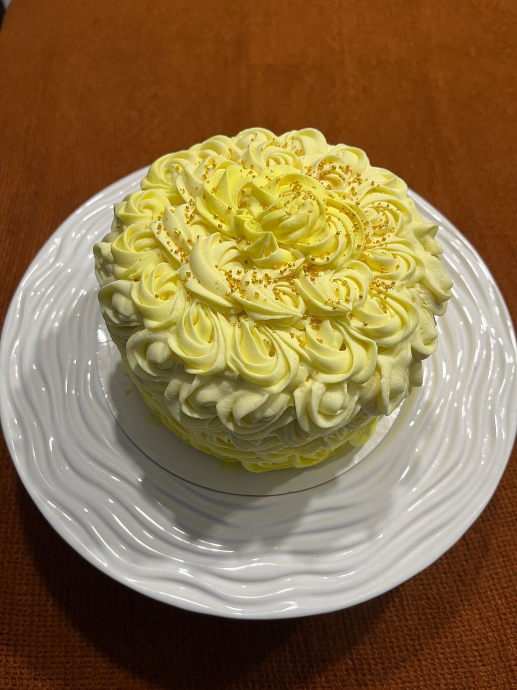 Lemon Frosting Cake