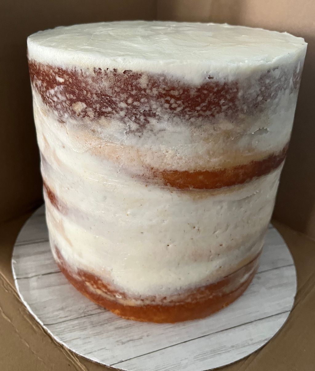 Clean Wedding Cake