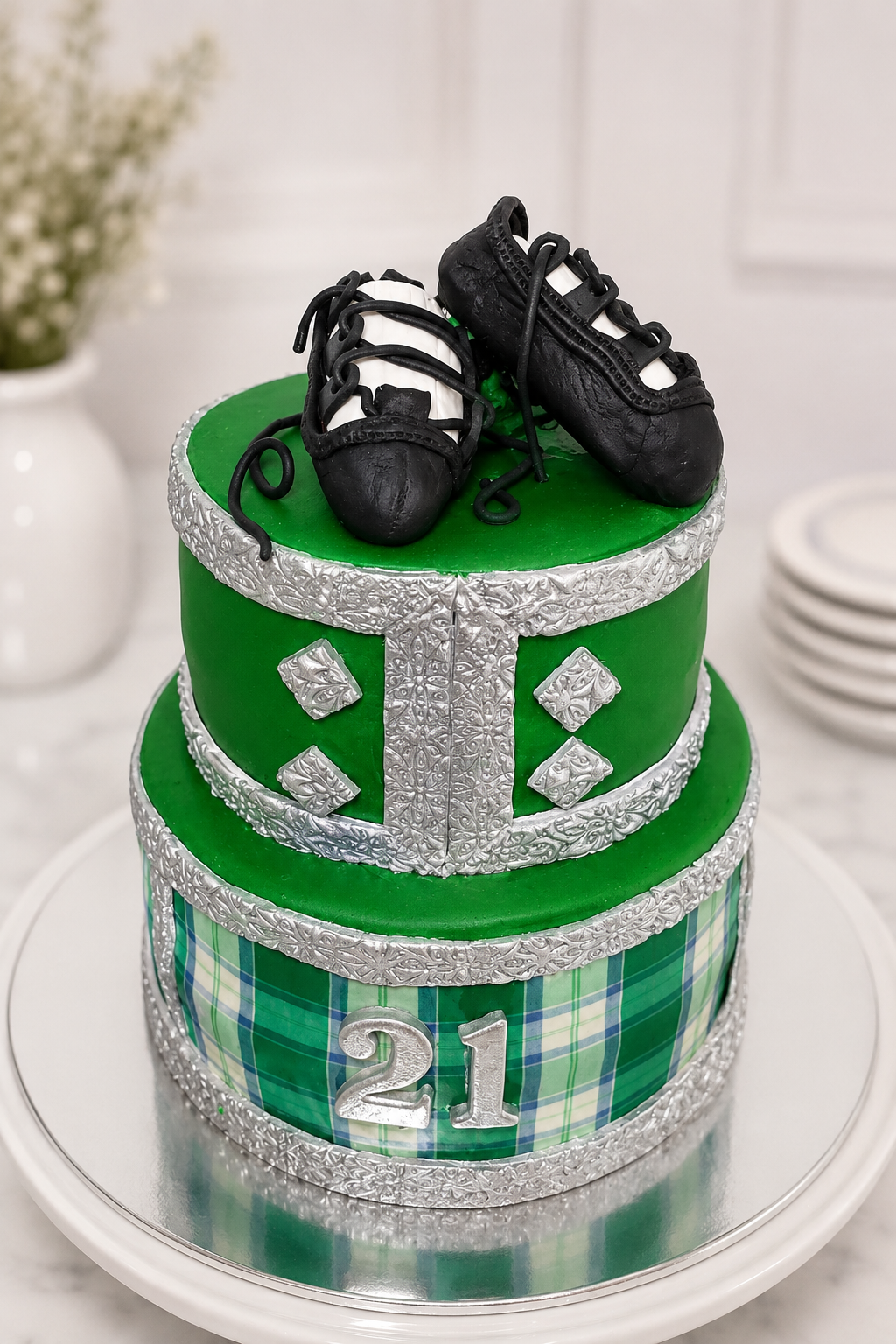 Highland Celtic Dancer Celebration cake