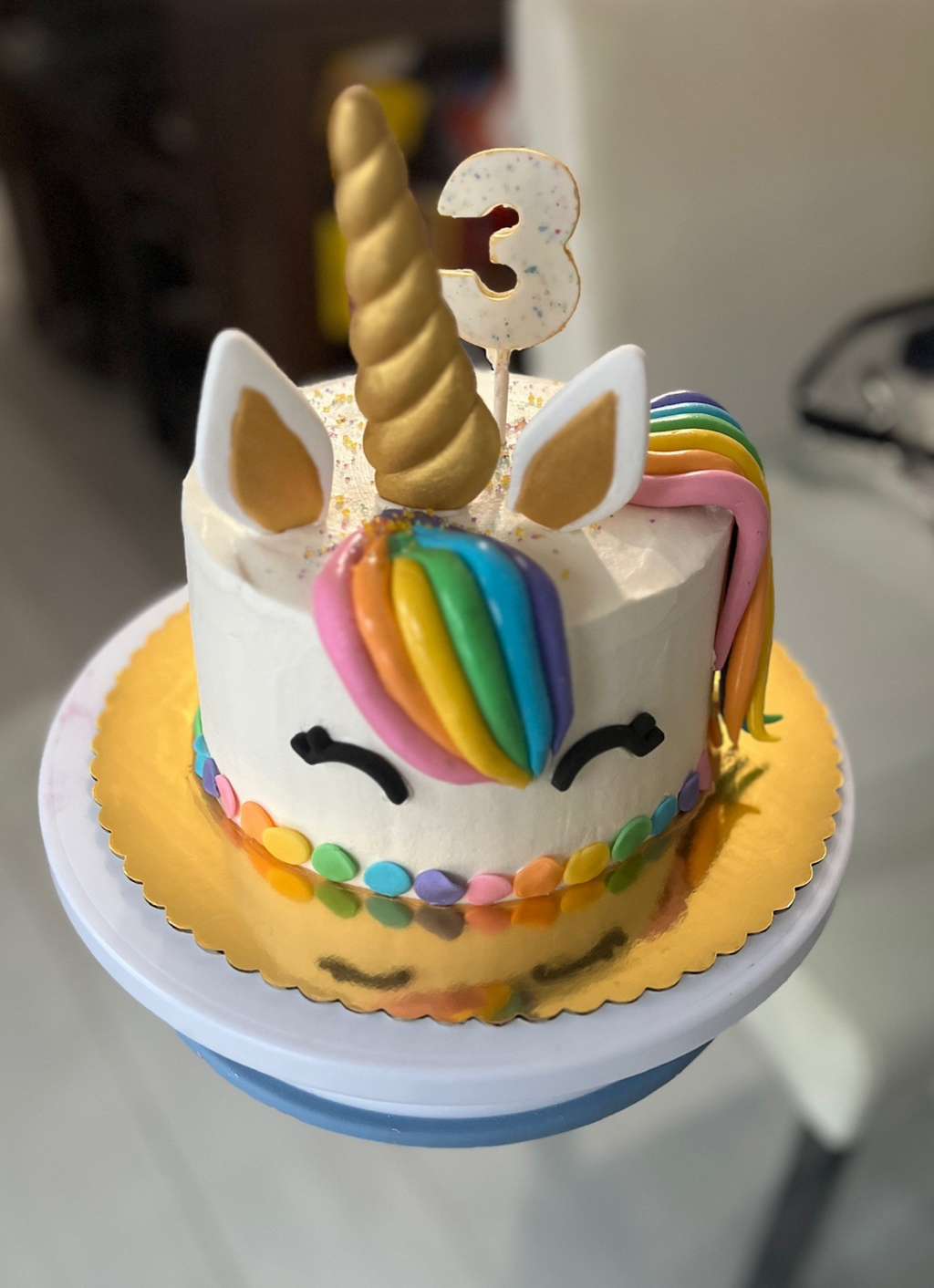 Unicorn Birthday Cake