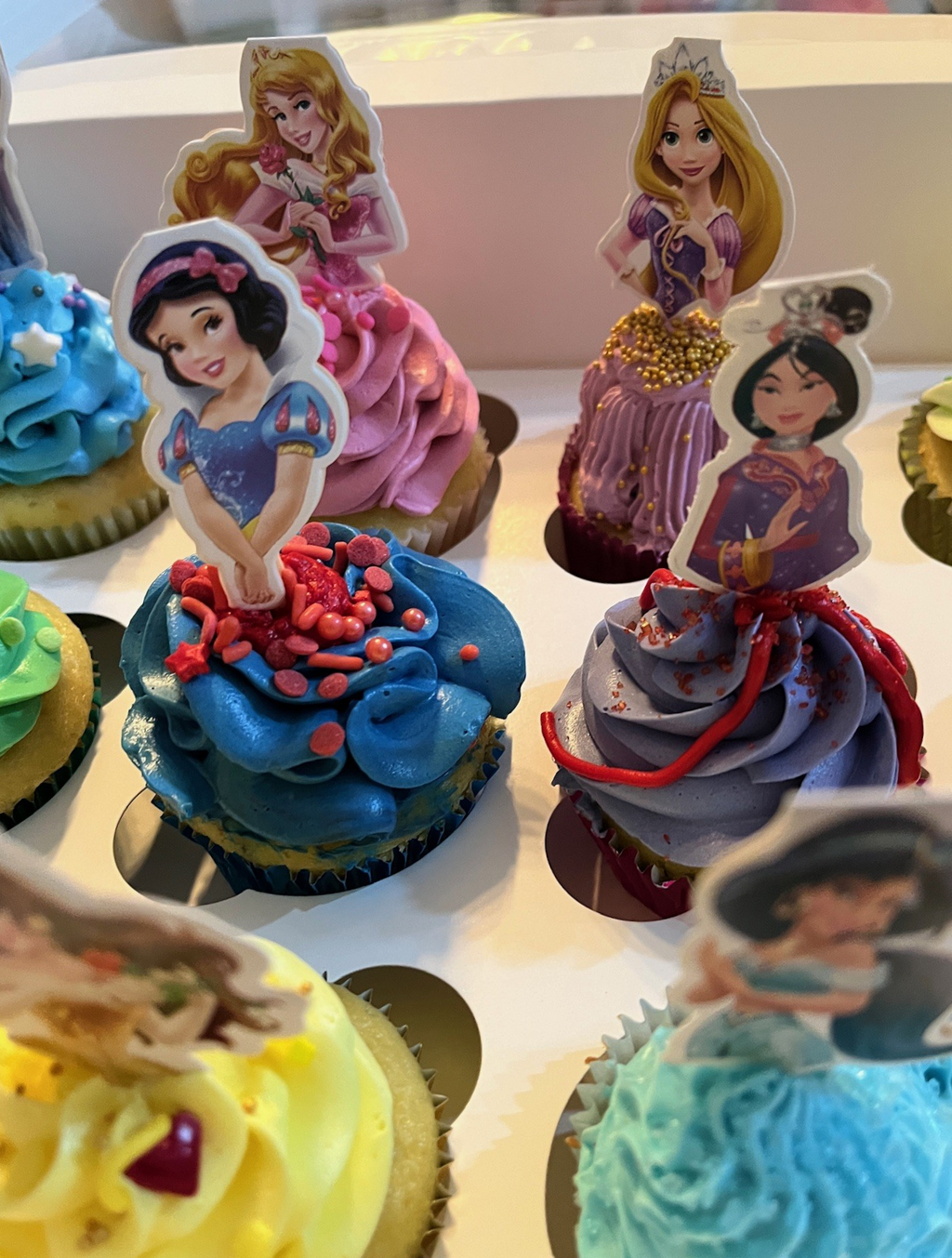 Disney Princess Cupcakes