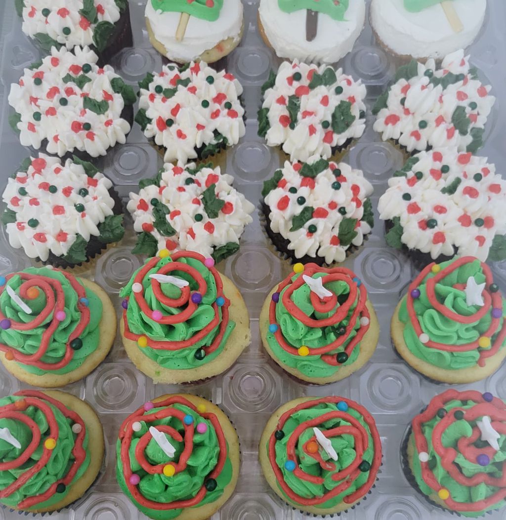 Soul Sisters Christmas Cupcakes
